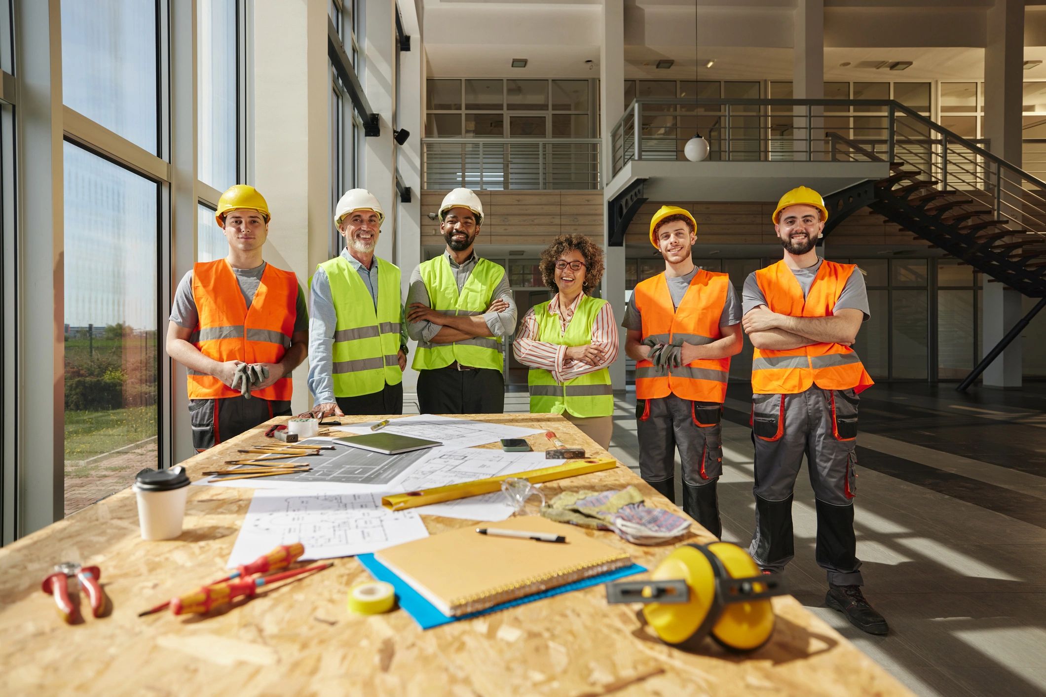 flooring contractor team professional